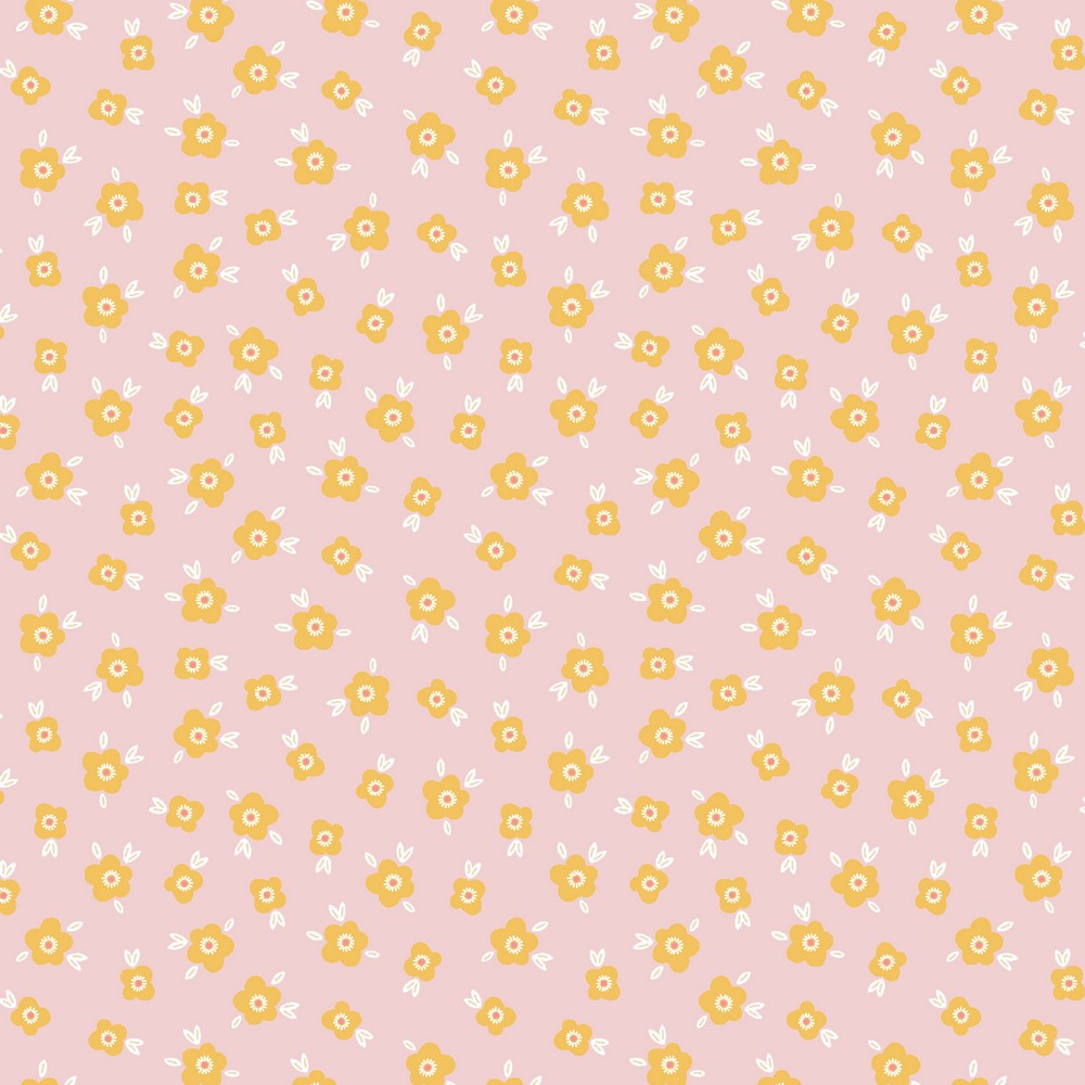 Laken yellow flowers