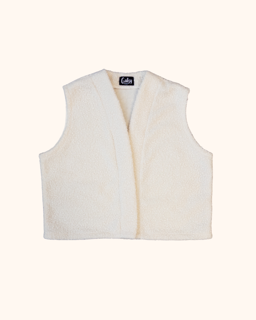 Gilet Teddy | Ecru