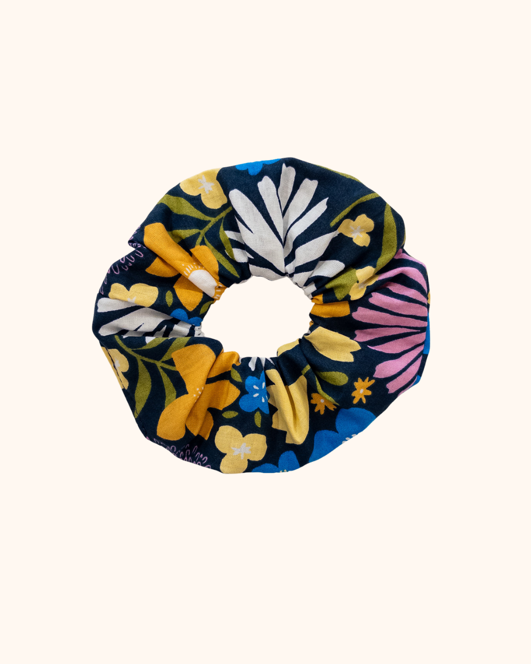 Scrunchie | Gekleurde bloemen