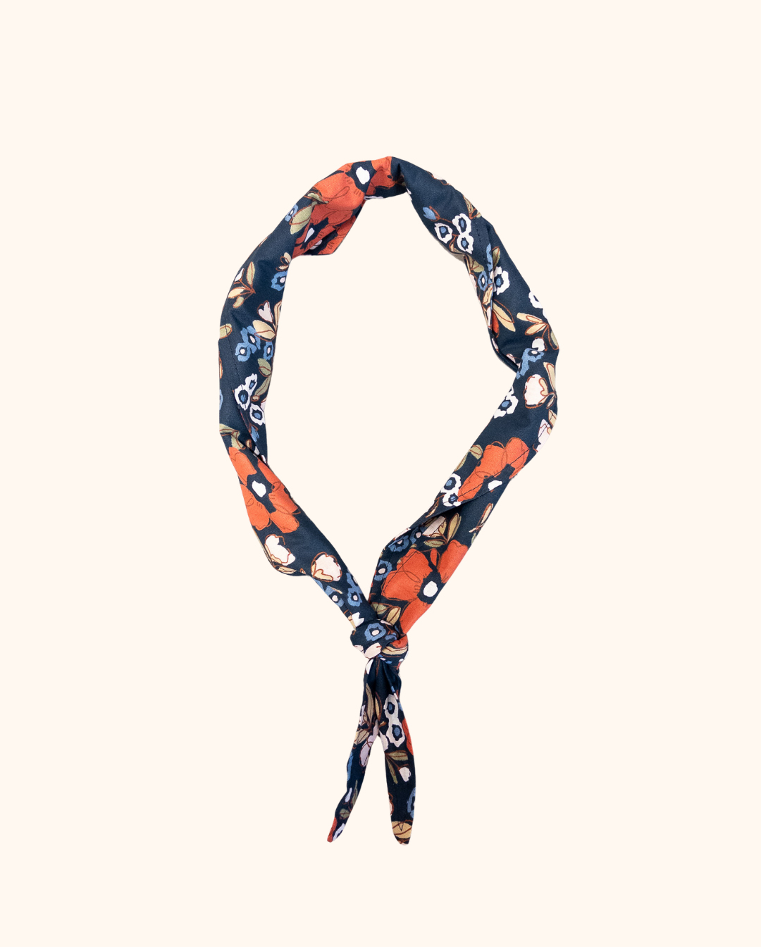 Sjaaltje | Bloemen navy
