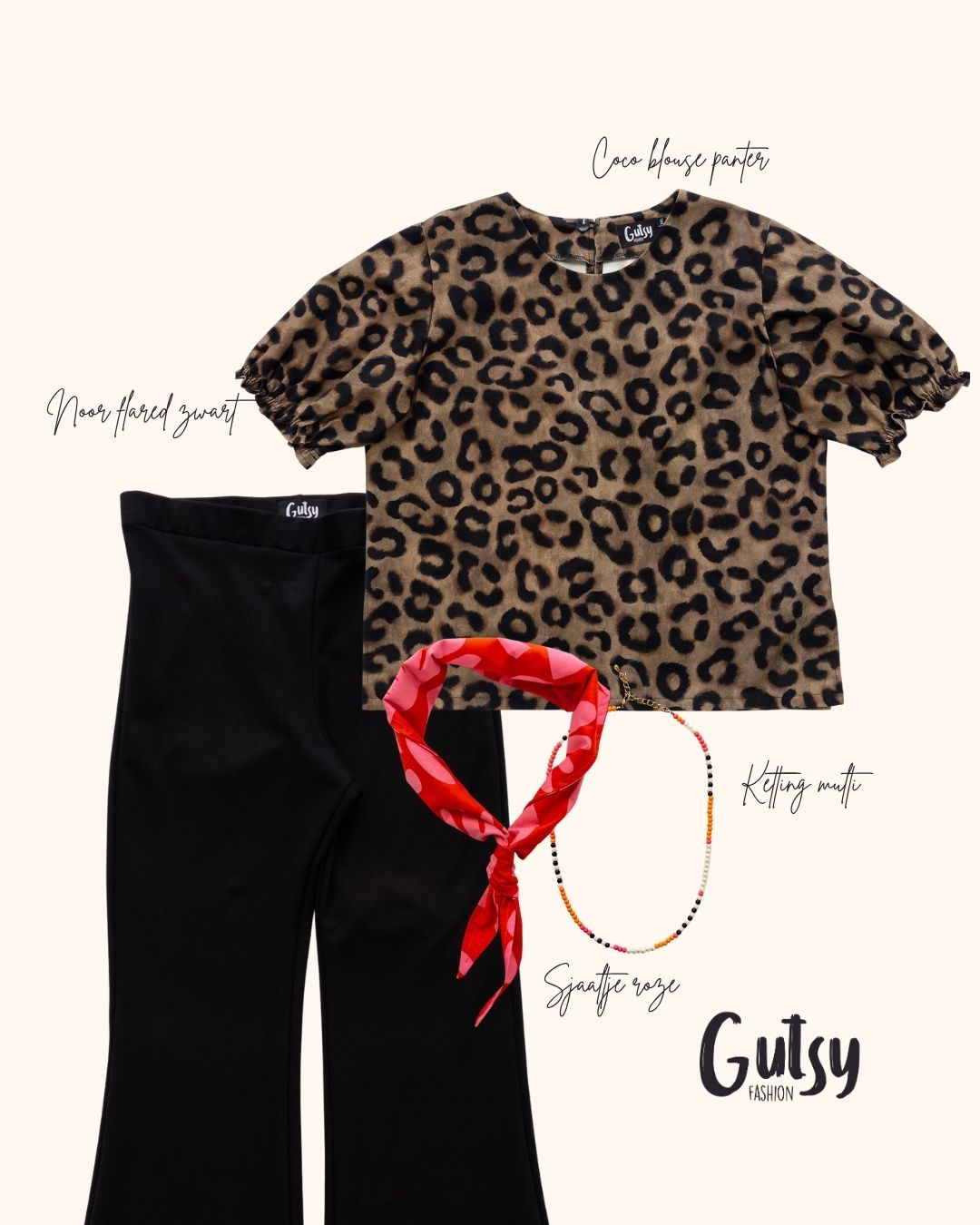 Sjaaltje | Rood/roze