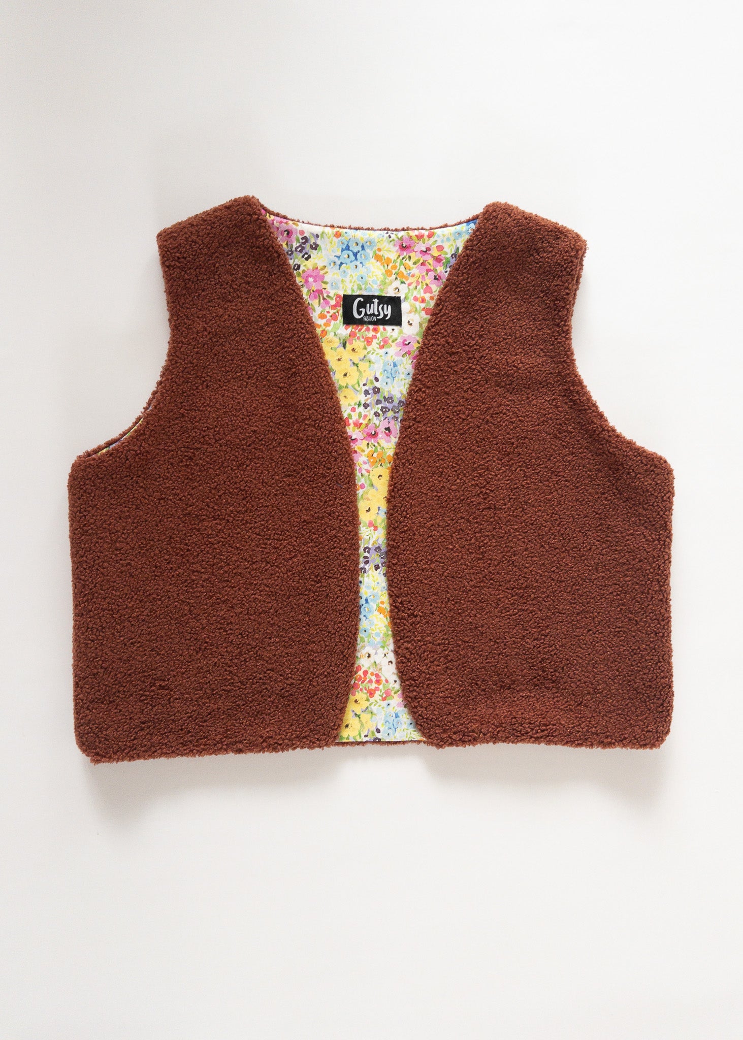 Gilet Teddy | Brique
