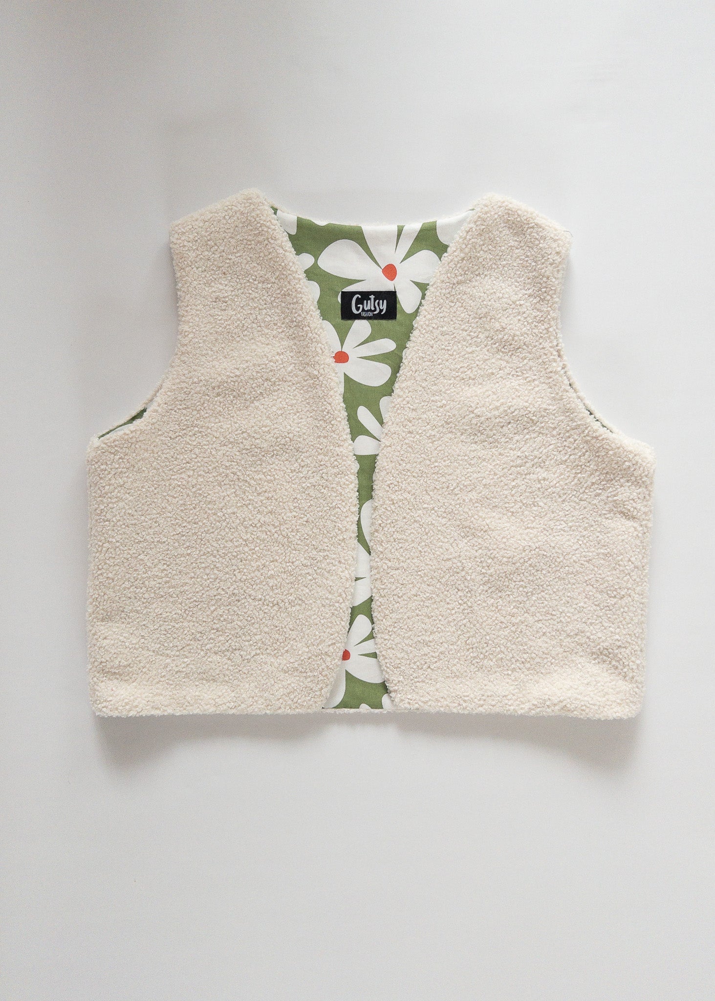 Gilet Teddy | Ecru