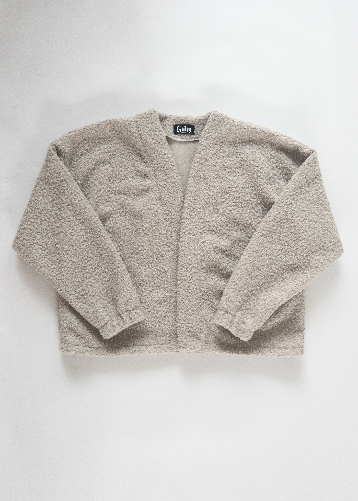 Miep vest | taupe teddy