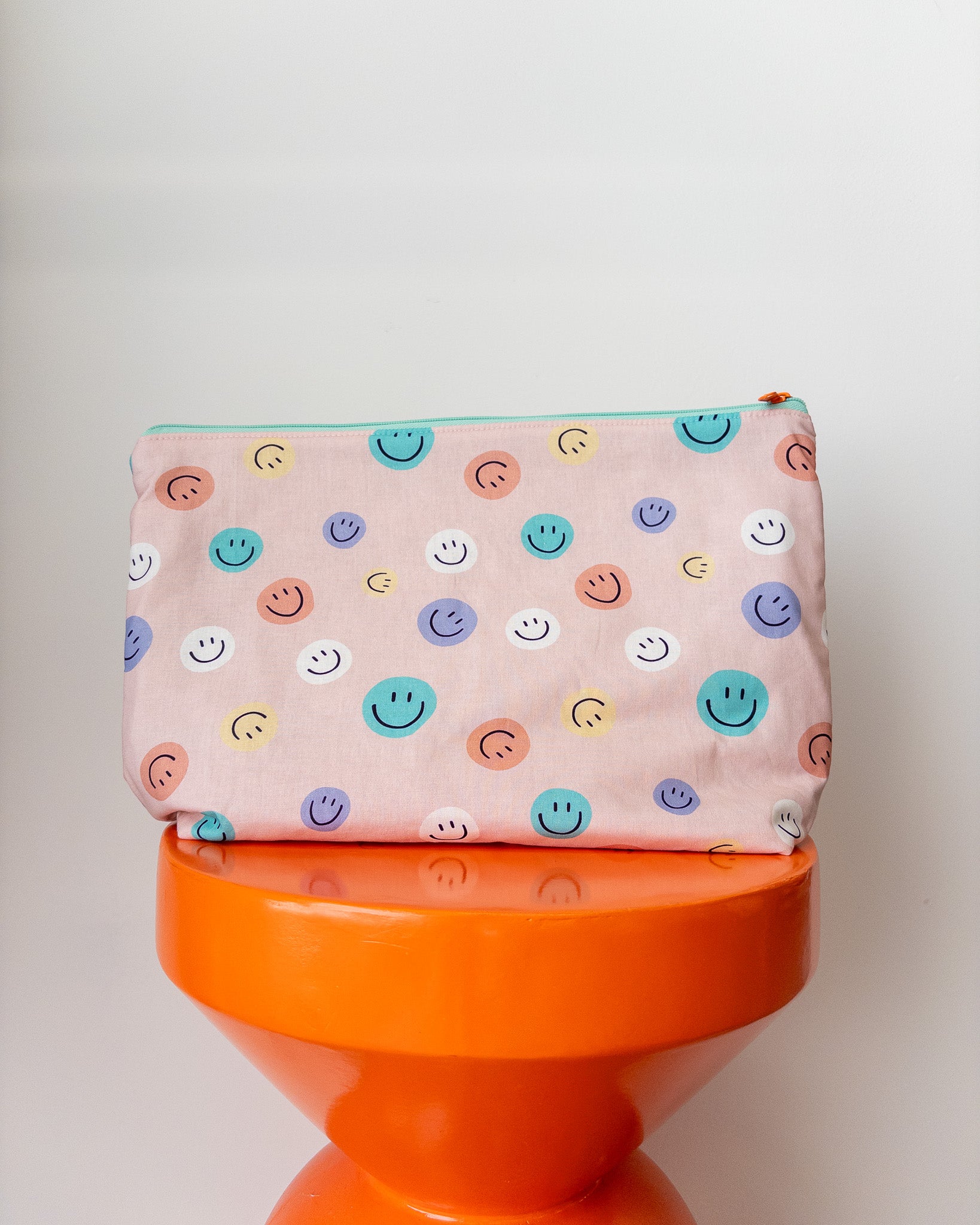 Projectbag XL met vakken | Smiley