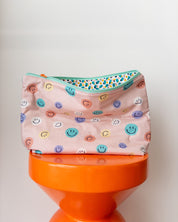 Projectbag XL met vakken | Smiley