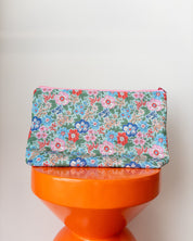 Projectbag XL met vakken | Lente bloemen