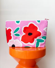 Projectbag XL met vakken | Pop of colour