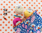 Projectbag XL met vakken | Touch of Red