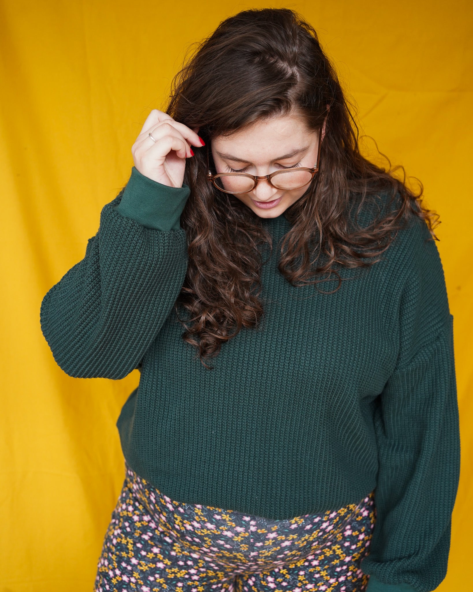Lisa (green) sweater