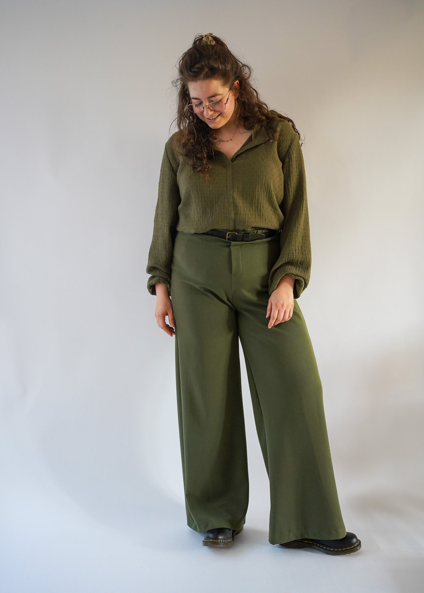 Pantalon Sanne | legergroen