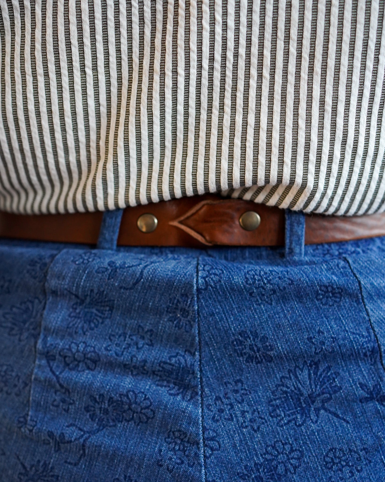 Bruine leren riem | Gutsy X Cooper & Quint