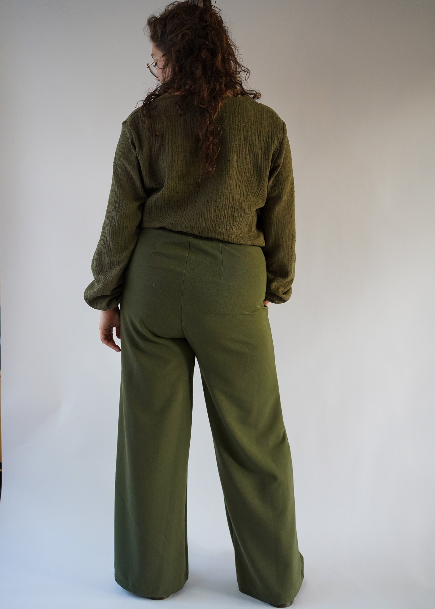 Pantalon Sanne | legergroen