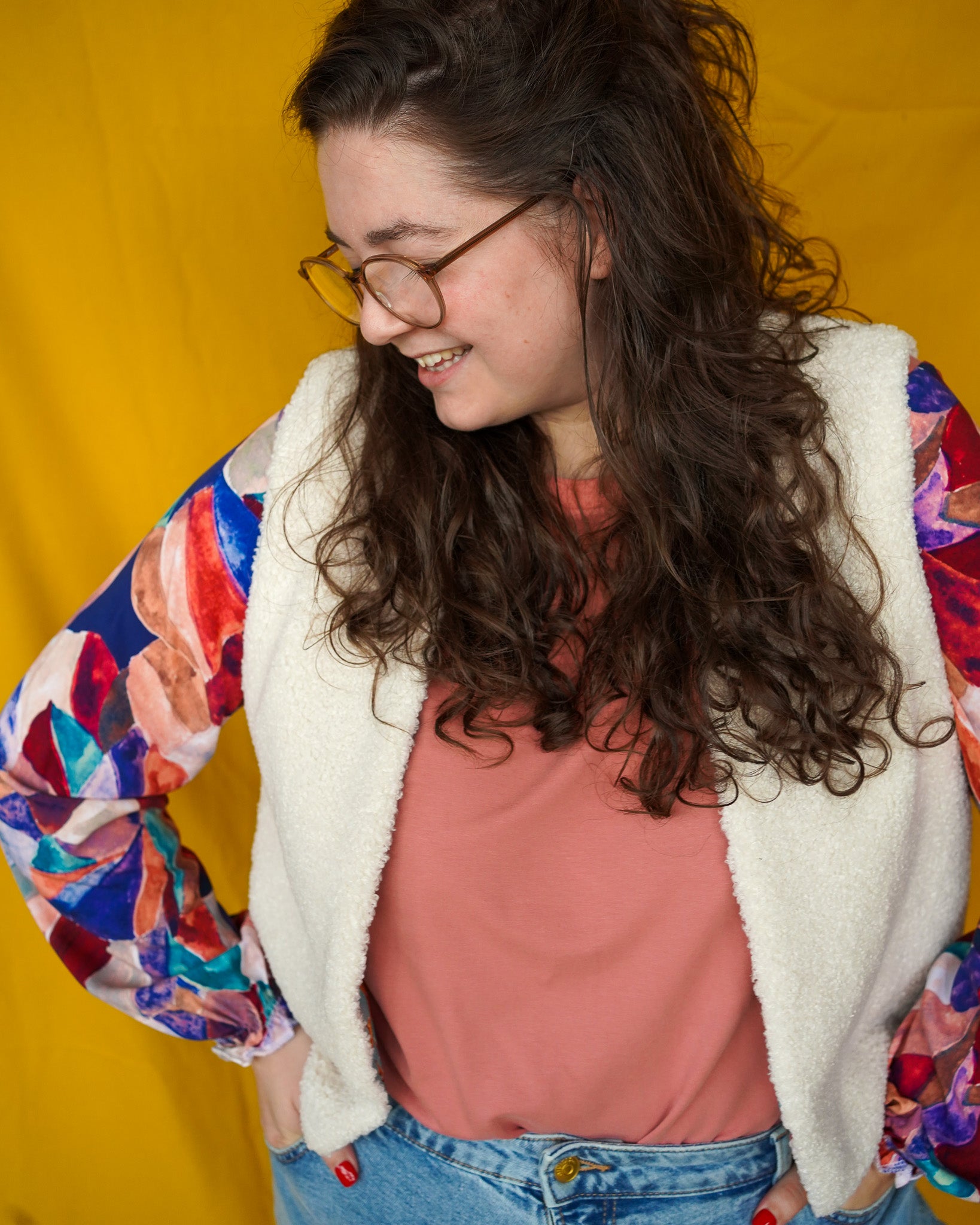 Teddy handmade gilet