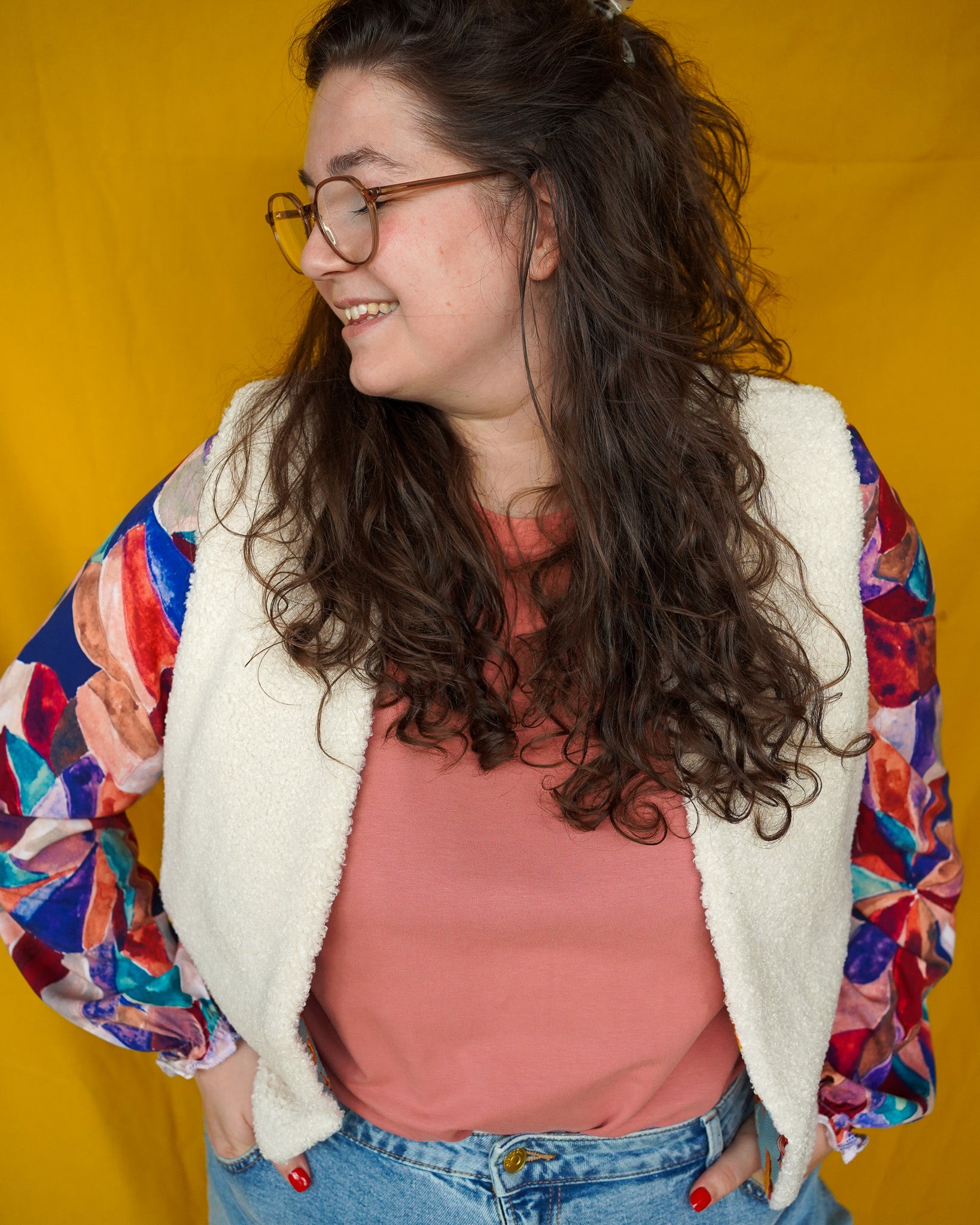 Teddy handmade gilet