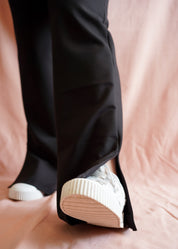 Straight pants Tess | Zwart