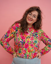 Fien top | Bloemenveld
