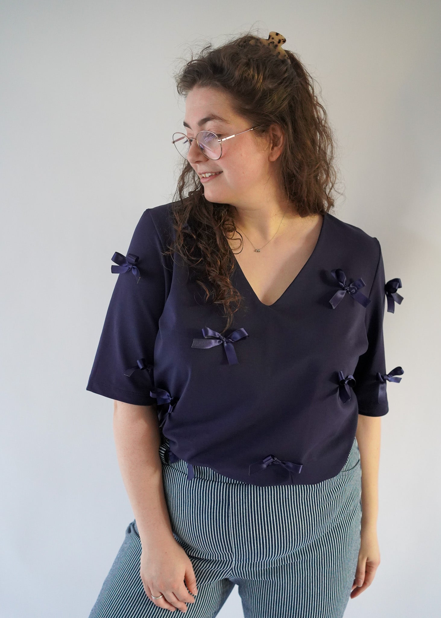 Top Willemijn | Navy