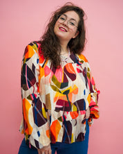 Lucy blouse | Grafisch