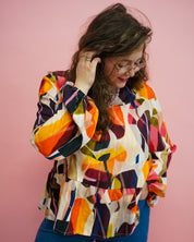 Lucy blouse | Grafisch