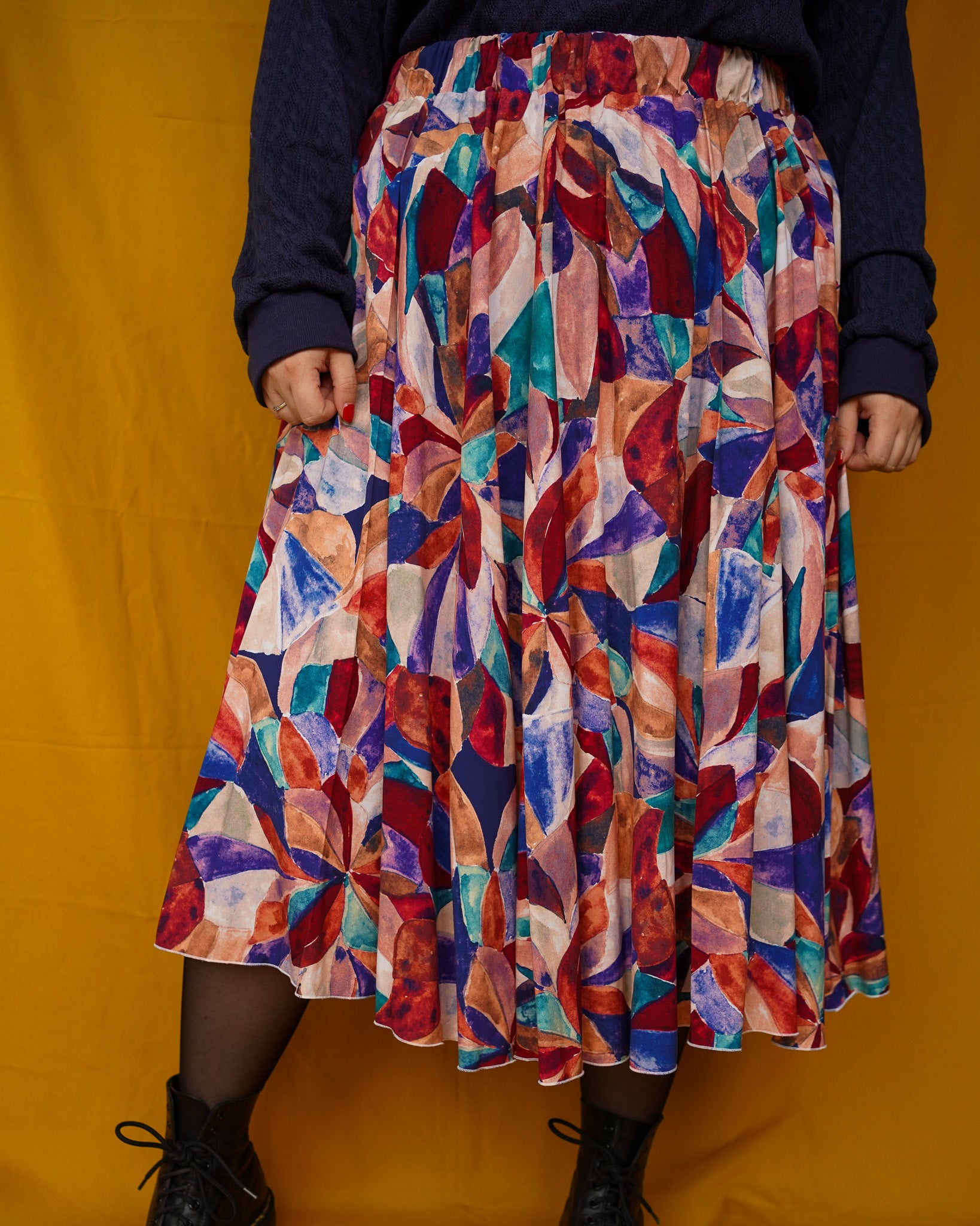 Lena rok | Gouache Flowers