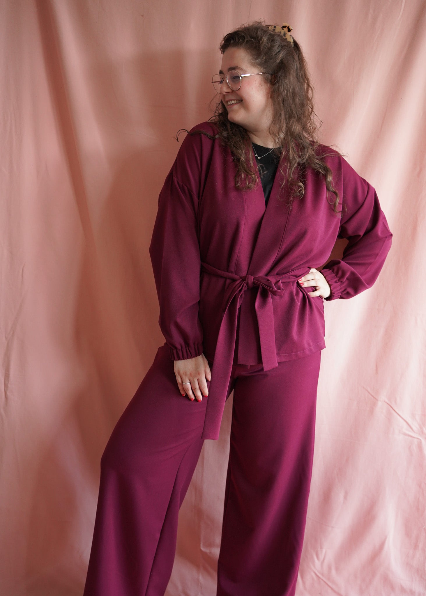 Pantalon Sanne | Bordeaux
