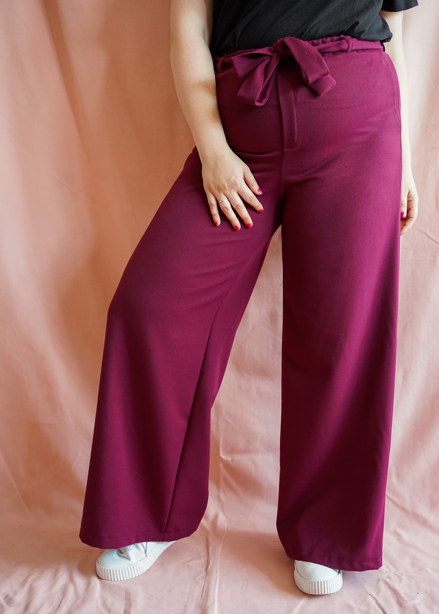Pantalon Sanne | Bordeaux