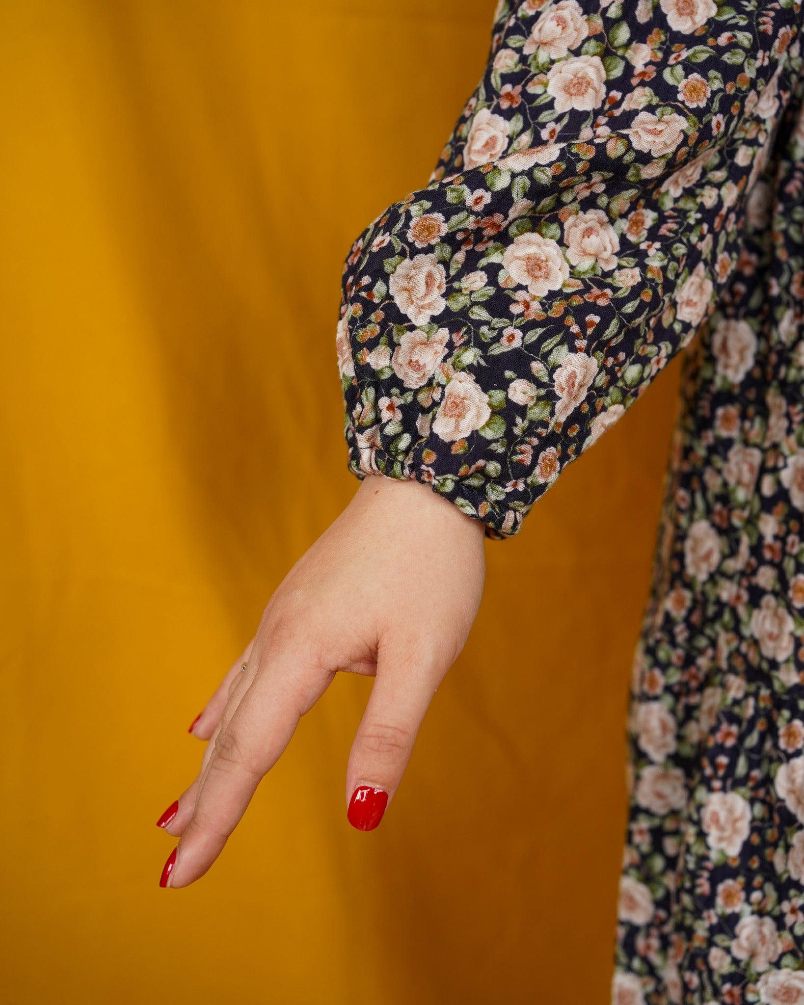 Fay (navy flowers) dress