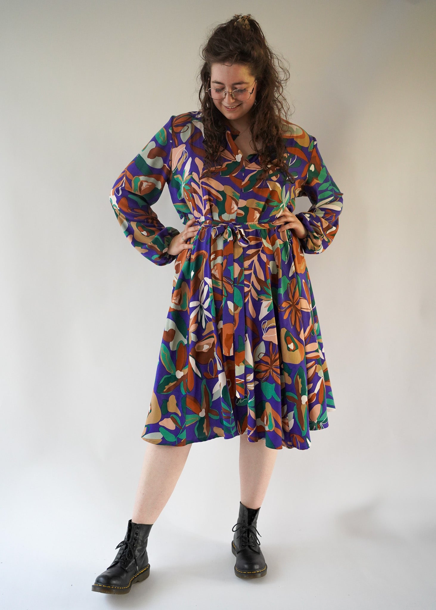 Jurk Elisa | Cobalt