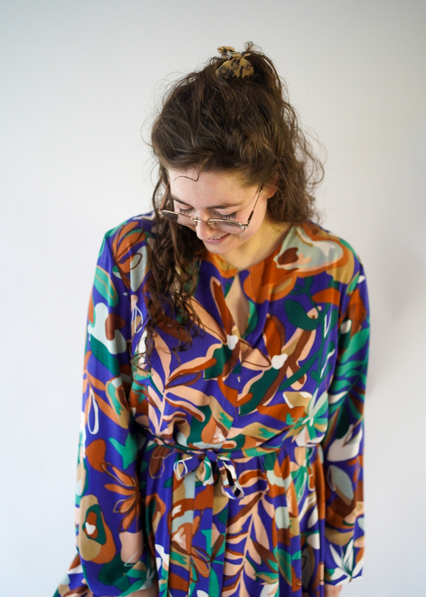Jurk Elisa | Cobalt