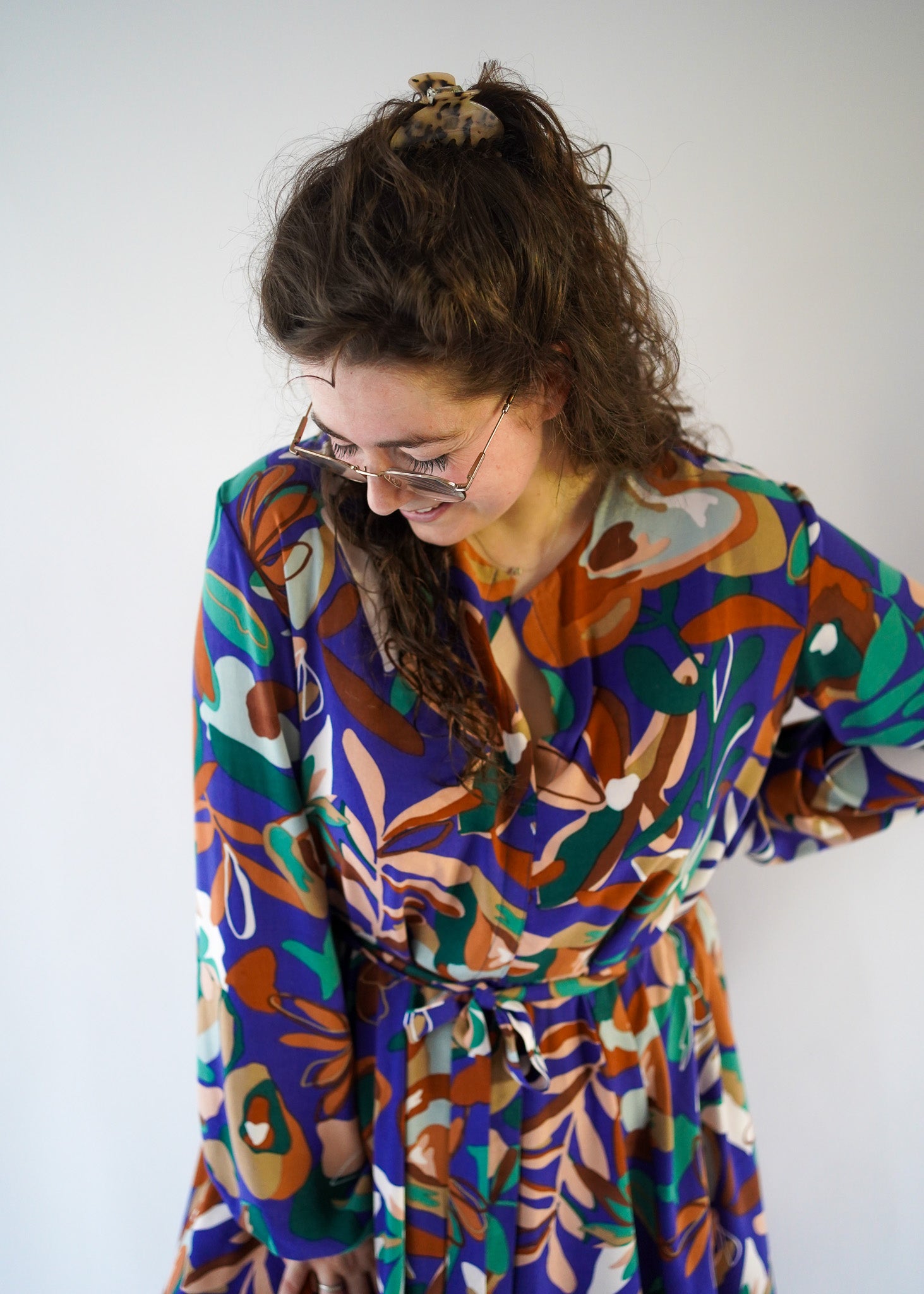 Jurk Elisa | Cobalt