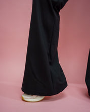 Noor Flared | Zwart