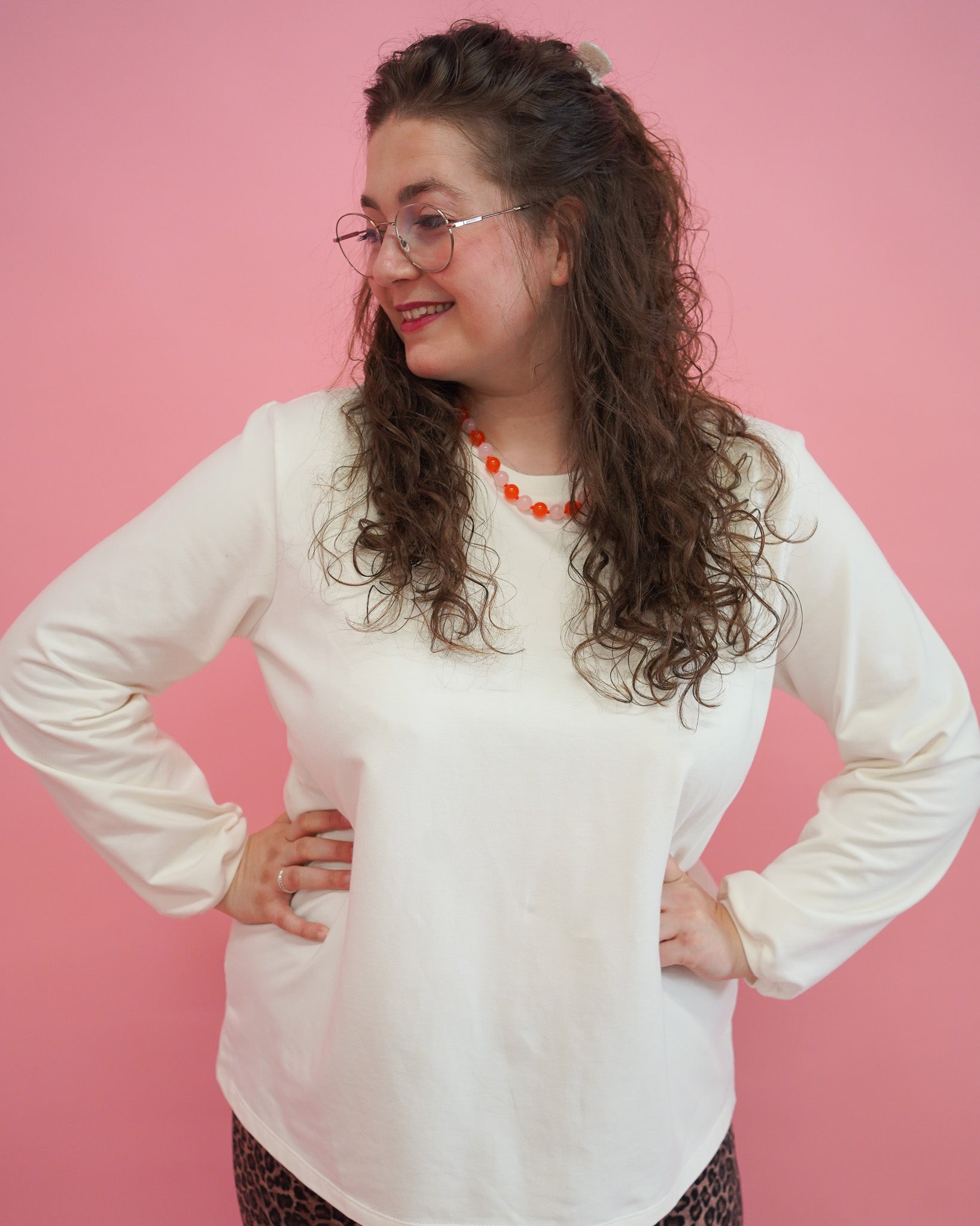Custom top | Effe kleuren in V-hals of rond