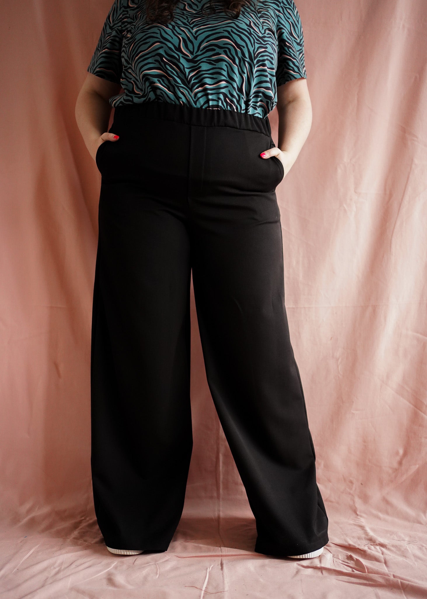 Pantalon Sanne | Zwart