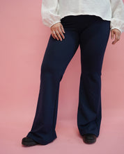 Noor Flared | Navy