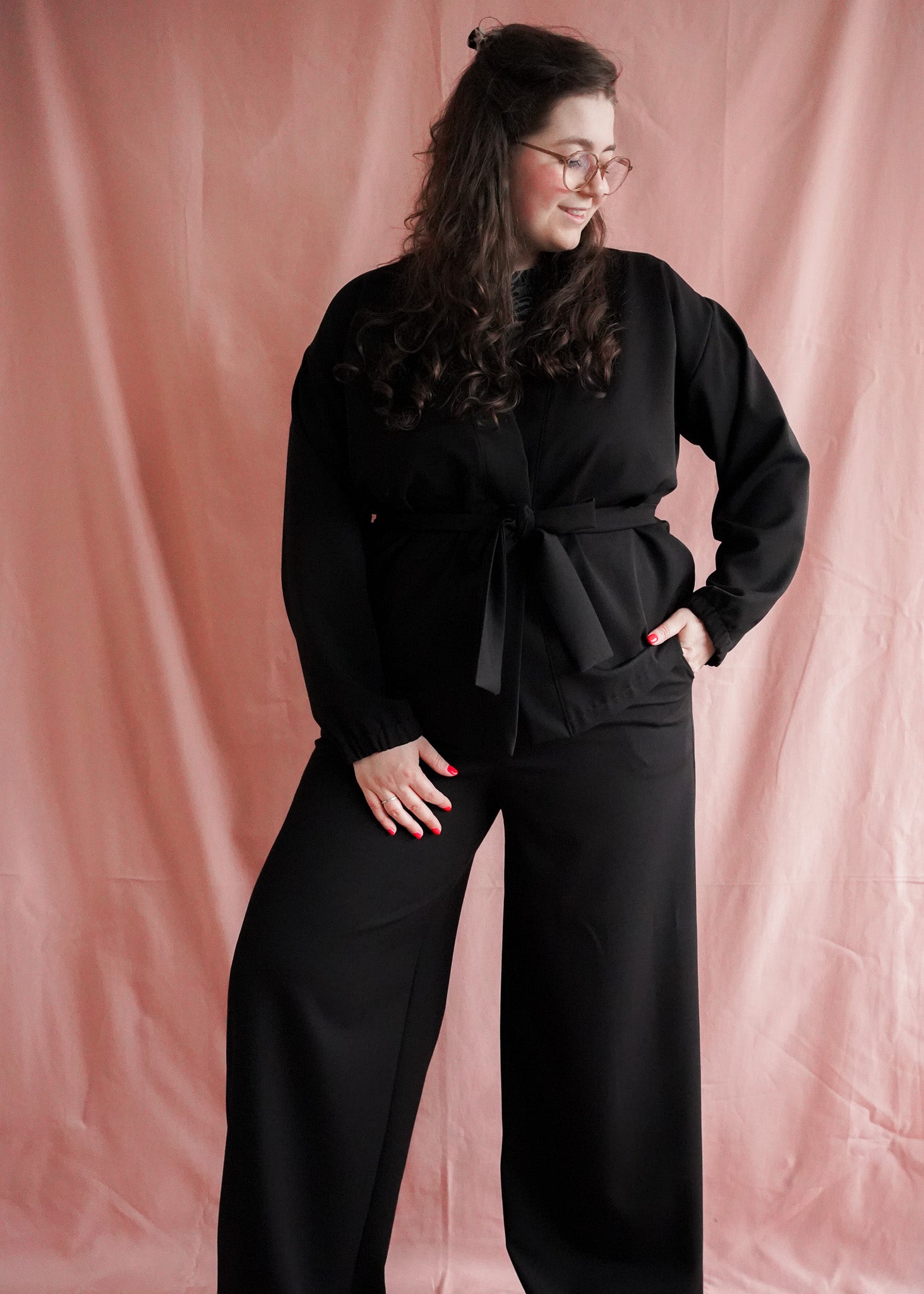 Pantalon Sanne | Zwart