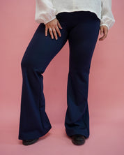 Noor Flared | Navy