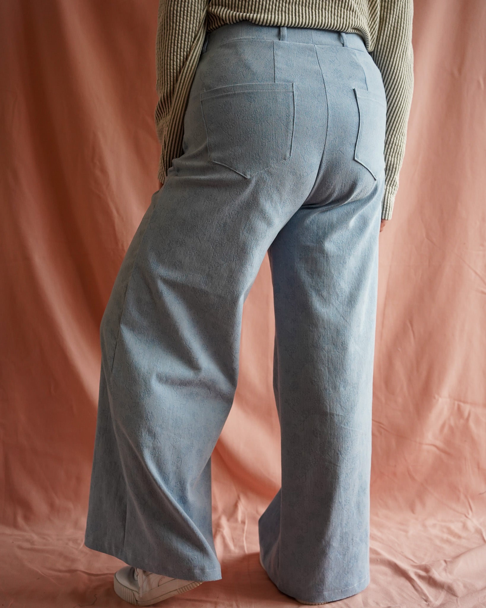 Jane wide leg jeans | licht blauw