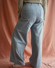 Jane wide leg jeans | licht blauw