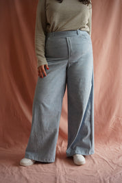 Jane wide leg jeans | licht blauw