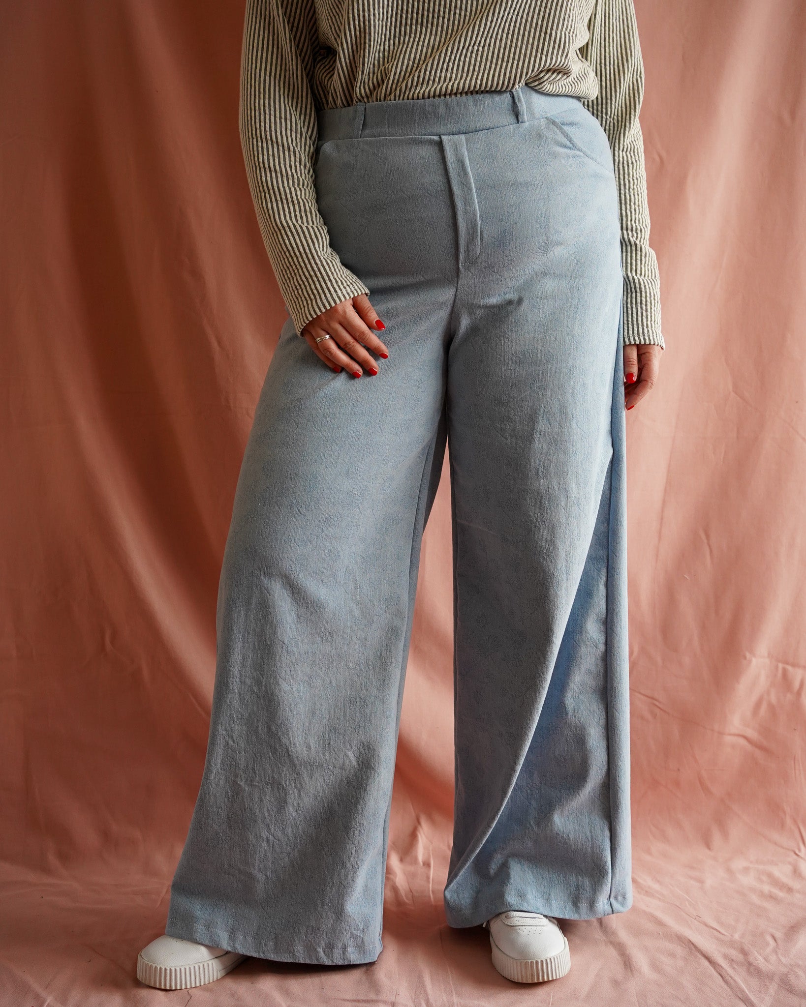 Jane wide leg jeans | licht blauw