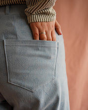 Jane wide leg jeans | licht blauw