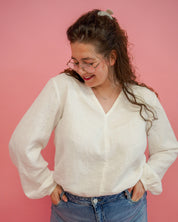 Kiki blouse | Wit