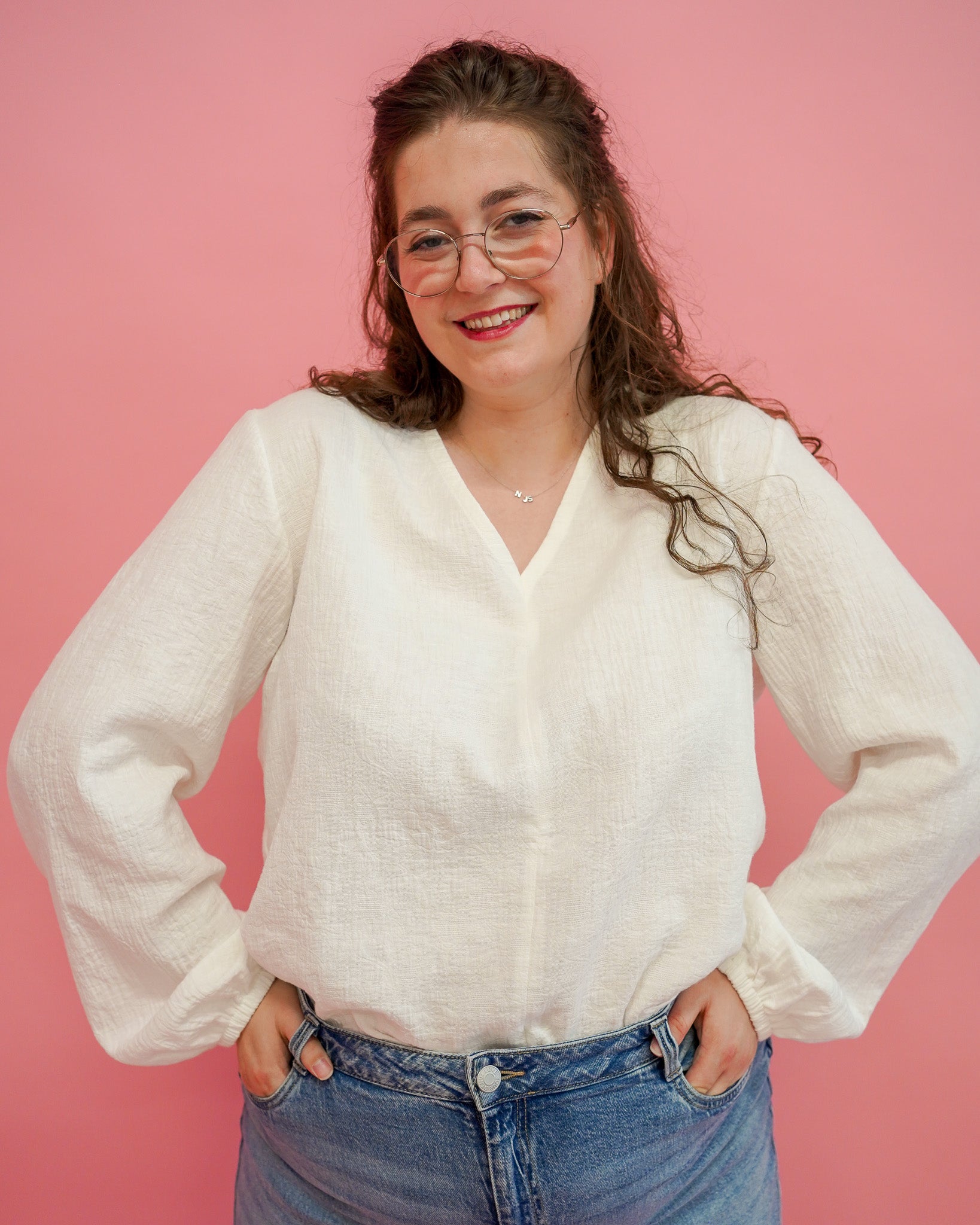 Kiki blouse | Wit