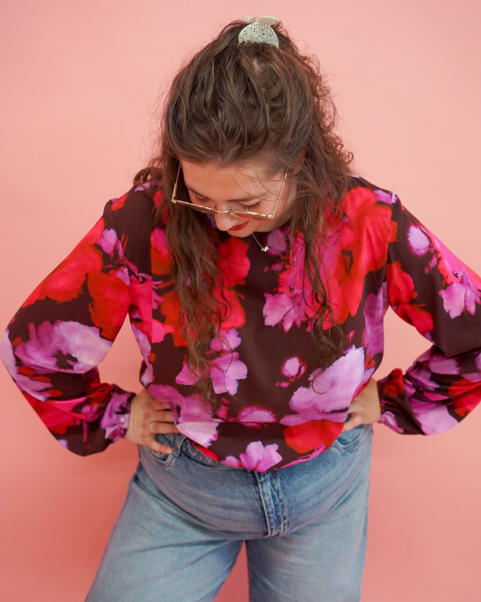 Kiki blouse | Bloemen