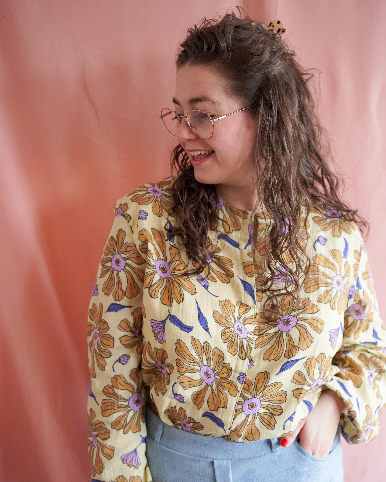 Sophie (soft yellow) blouse