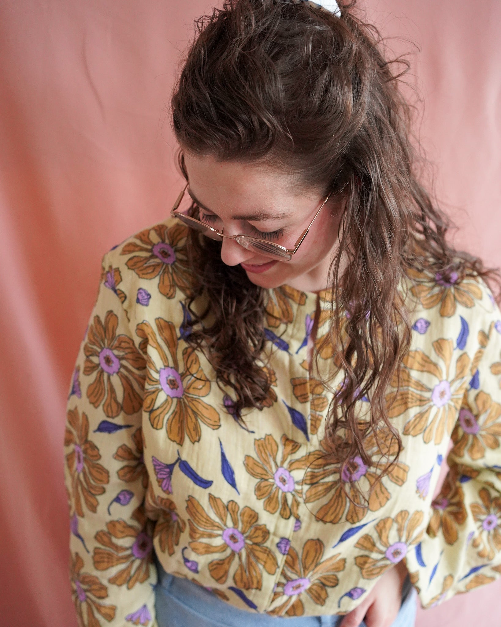 Sophie (soft yellow) blouse