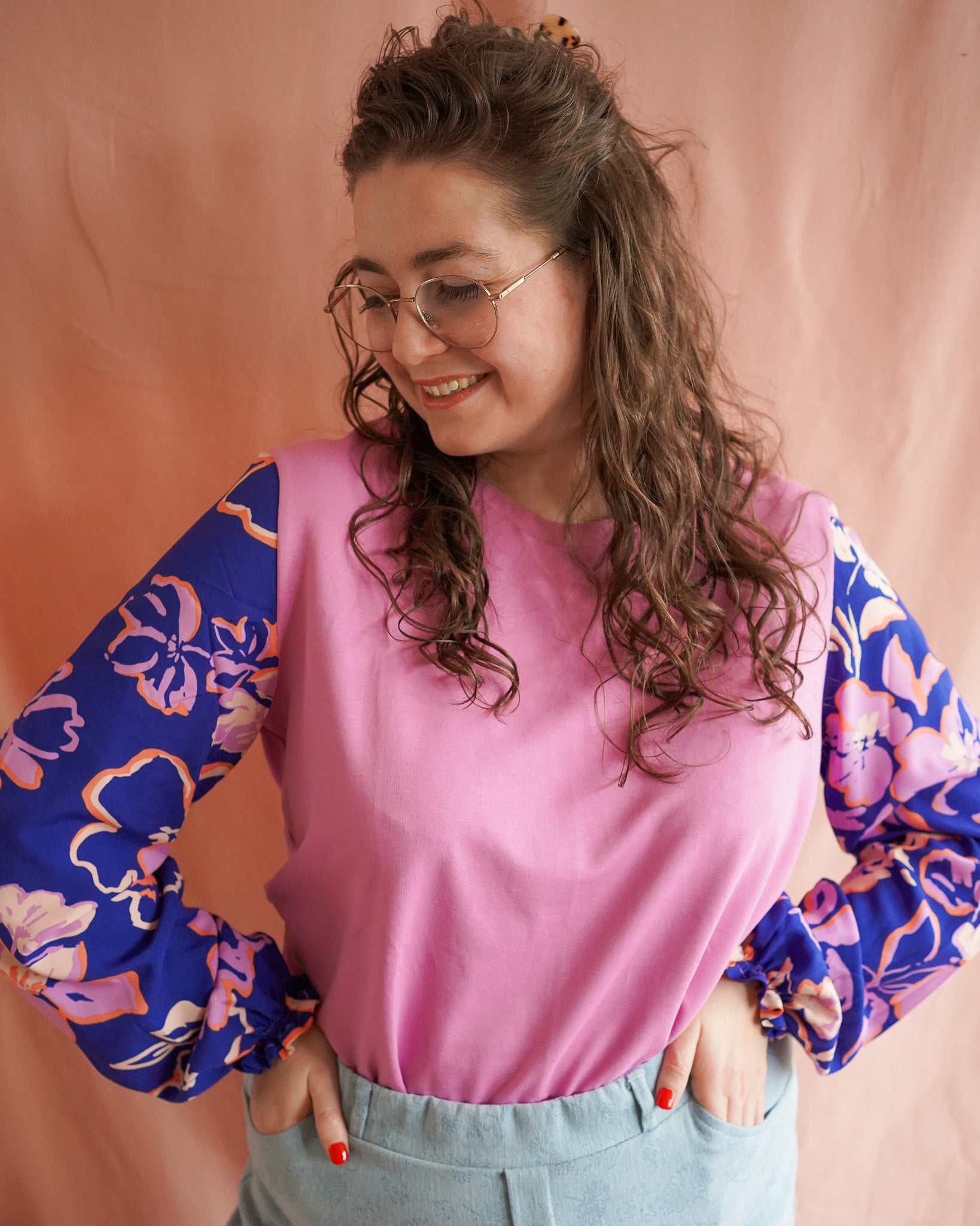 Vicky (kobalt) top