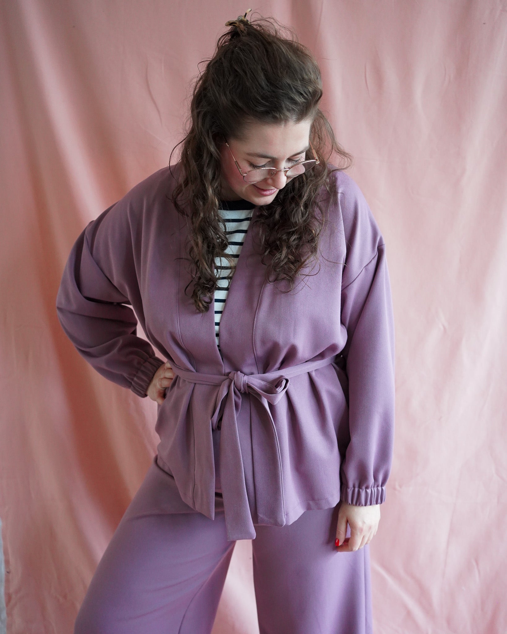 Merel (oud lila) jasje