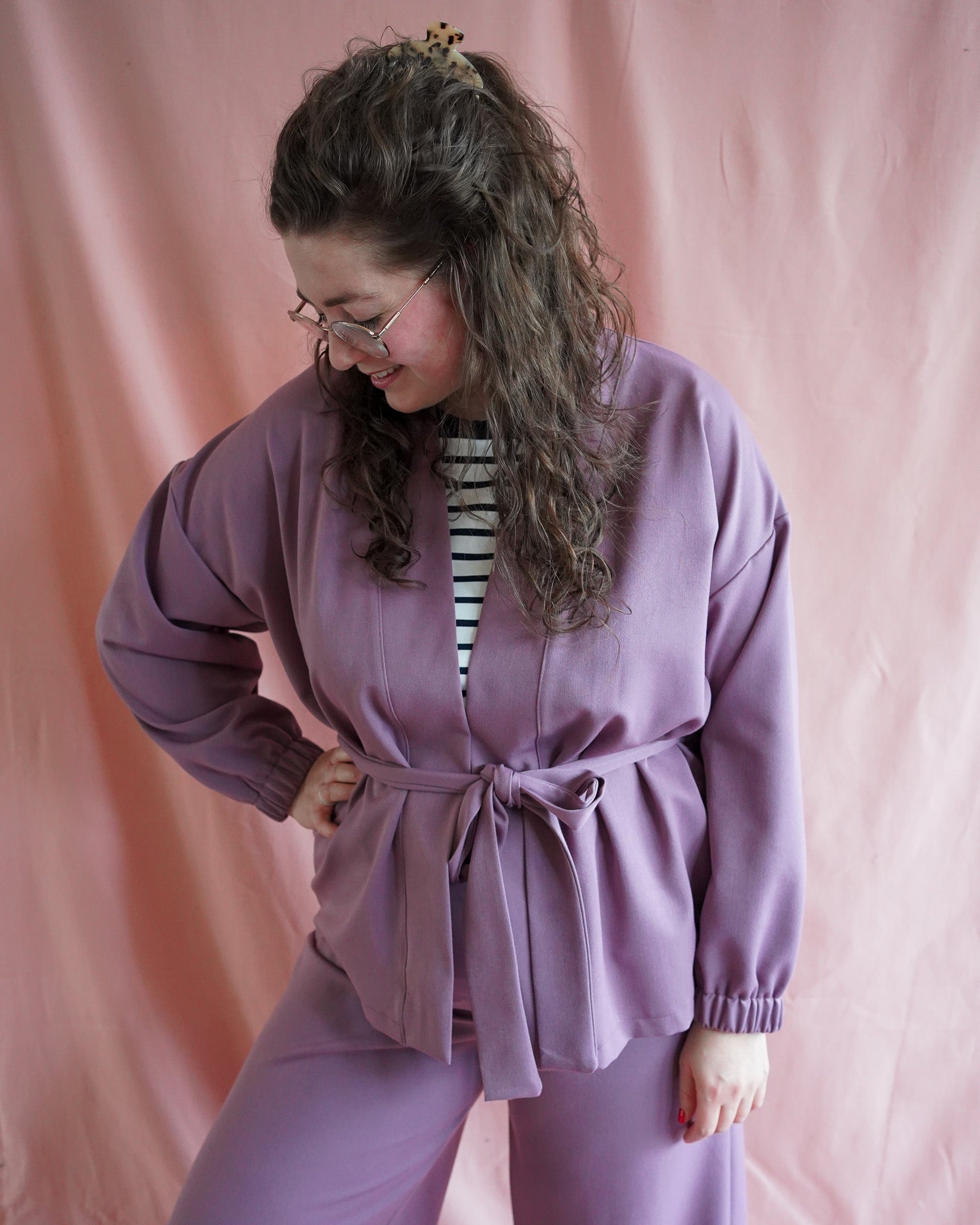 Merel (oud lila) jasje